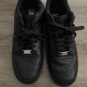 Men’s Black Air Force 1’s